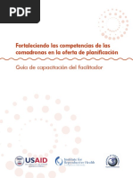 Guia de Capacitacion Del Facilitador de Comadronas PDF