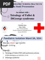 PAEDIATRIC NURSING Case Study Tetralogy PDF