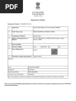 Form GST REG-06: Government of India