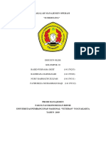 Makalah Manajemen Operasi Scheduling