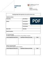 Delta M2 Application Form - Pre Interview Task