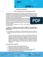 Actividad de Aprendizaje 10 - Evidencia 8 - Sesión Virtual - Incidencia de Los Costos Logísticos en La DFI