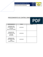 Procedimiento de Control Dimensional