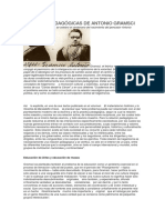 Las Ideas Pedagogicas de Antonio Gramsci