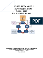 Analisis Peta Mutu Sekolah Model 1 Pengkelak Mas 2017-Contoh