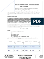 Coeficiente de Dilatacion Termica