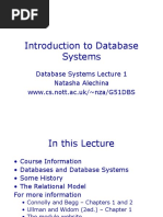 Lecture 1 DBMS