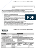 Unit Plan - Cross Curricular Four Year Olds Sample Unit 1 PDF