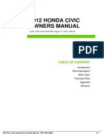 IDf97098284-2012 Honda Civic Owners Manual