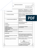 Detailed Lesson Plan English5 Aug.13