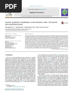 Applied Acoustics: Zhengqing Liu, Jiaxing Zhan, Mohammad Fard, John Laurence Davy