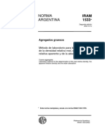 Iram - 1533 Agregado Grueso Densidad PDF