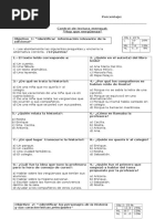 Control de Lectura Mensual Huy Que Verguenza