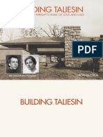 Building Taliesin. Frank Lloyd (... ) (Ron McCrea)