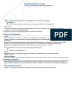 Planificación Geometría 6to 2018 1er Semestre