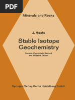 Stable Isotopes Geochemistry