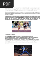 Atletismo, Lansamiento de Jabalina