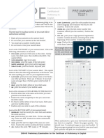 Preliminary Michigan 2004 - 2005 Test 1 PDF