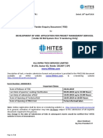 Hites (DEVELOPMENT OF WEB APPLICATION FOR PROJECT MANGEMENT SERVICES)