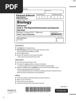 January 2015 (IAL) QP - Unit 4 Edexcel Biology A-Level