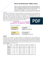 Problemas Aritméticos de Enunciado Verbal