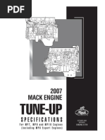 2007 Mack Engine: Tune-Up