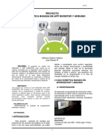 Casa Domotica Con App Inventor