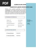 Francisco Javier Rodriguez Alva 2