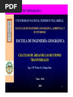 Clase 7 Cálculo de Áreas de Las Secciones Transversales