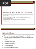 Aging and Endocrine Disorders