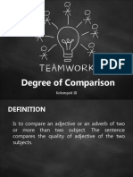 Degree of Comparison