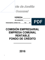 Comisión Empresarial Empresa Comunal Rentable Fondo de Crédito