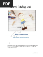 Sweet Oddity Art: Boy Crochet Pattern