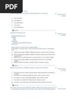 Section 9 Quiz PLSQL