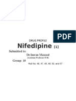 Nifedipine Drug Profile