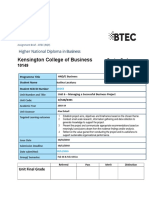 Assignment Managing A Successful Project