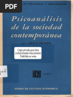 Erich Fromm - Psicoanalisis de La Sociedad Contemporanea