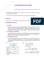 Calor Específico de Un Solido PDF