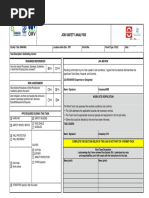 Job Safety Analysis: Required References Jsa Review