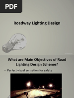 Roadway Lighting Design