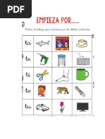 Actividades para Trabajar Fonema L