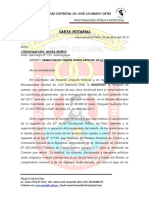 Carta Notarial Requerimiento de Rendicion de Cuentas