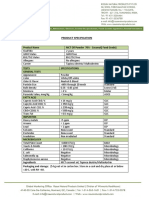 MCT Oil Powder 70 - FG - Coconut - Product Specification-001