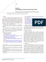 Ash in The Analysis Sample of Coal and Coke From Coal: Standard Test Method For