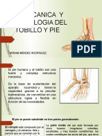 Biomecanica Tobillo y Pie