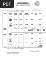 Itinerary RSPC 2018