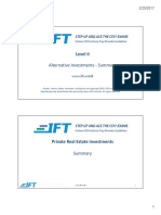 Level II Alt Summary Slides