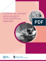 Manual Control Calidad para Equipos Mamograficos Digitales