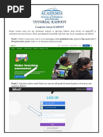Tutorial Kahoot