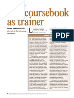 The Coursebook As Trainer Et Prof 1